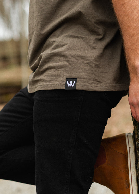 WITHDRAW ORIGINAL OLIVE T-SHIRT