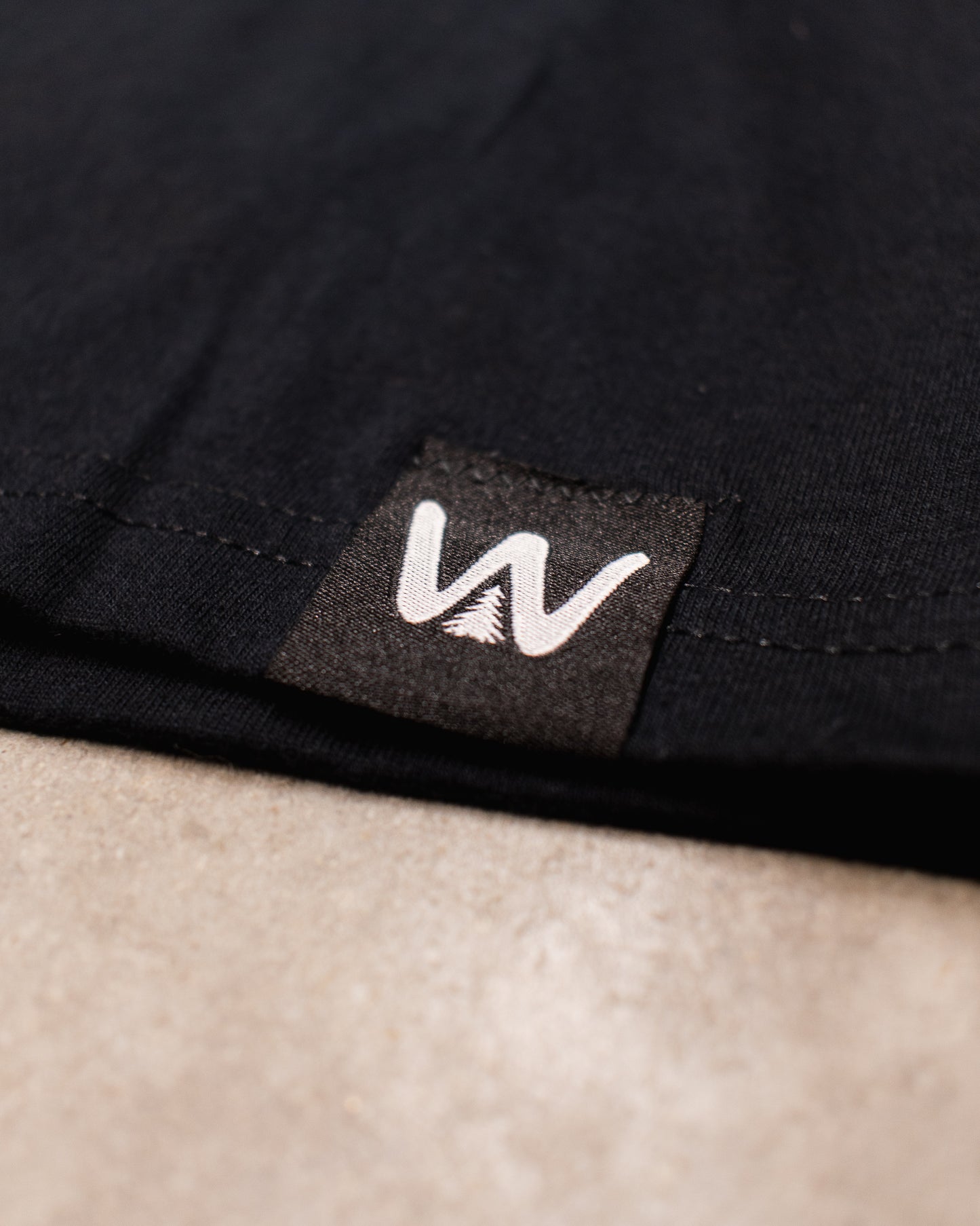 WITHDRAW ORIGINAL BLACK T-SHIRT