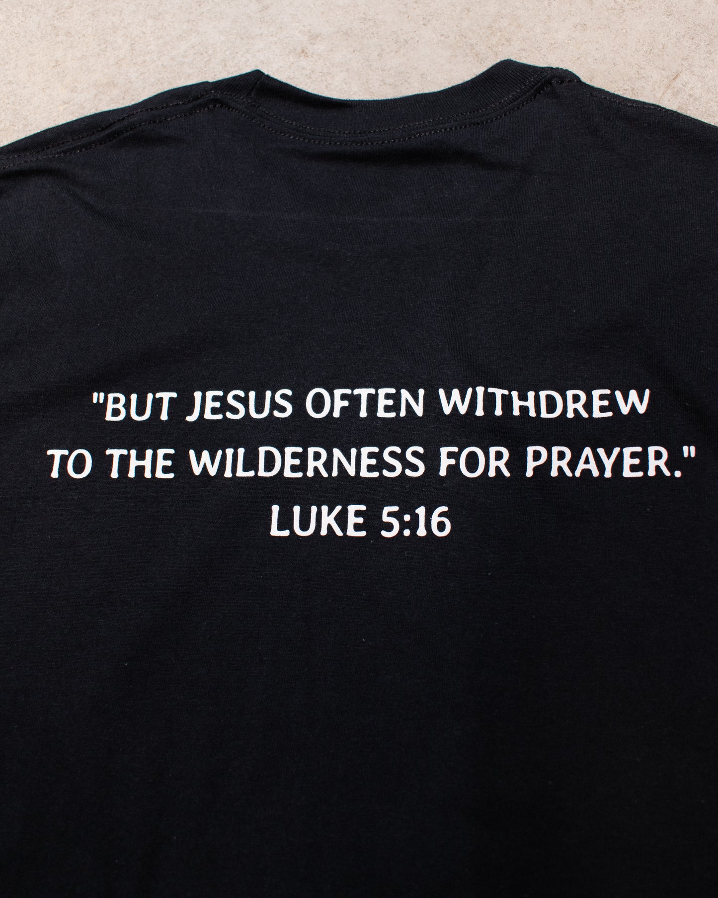 WITHDRAW ORIGINAL BLACK T-SHIRT