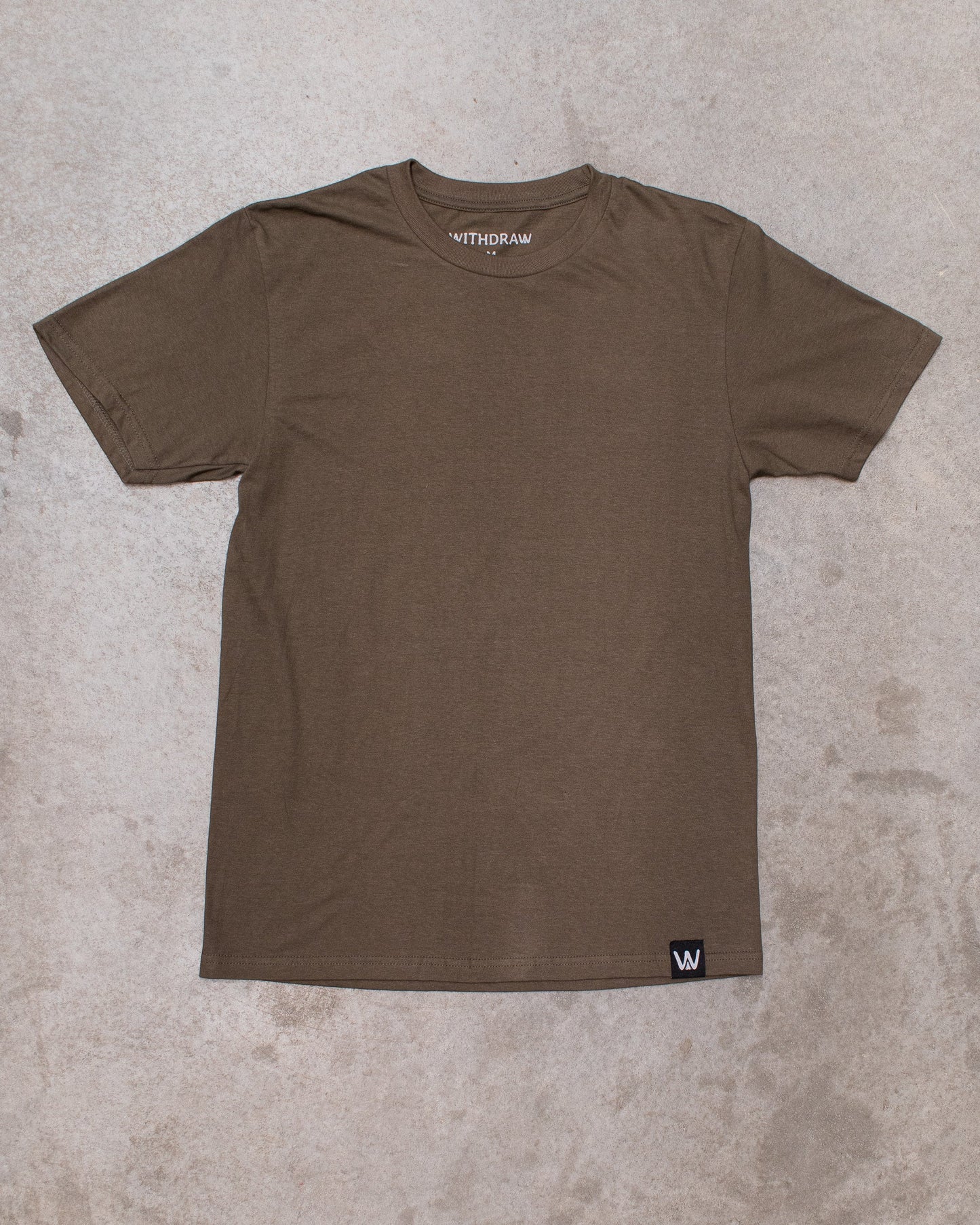 WITHDRAW ORIGINAL OLIVE T-SHIRT