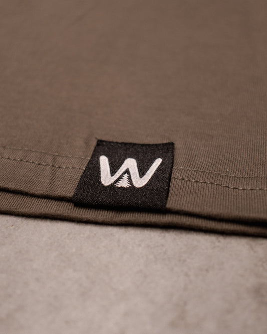WITHDRAW ORIGINAL OLIVE T SHIRT